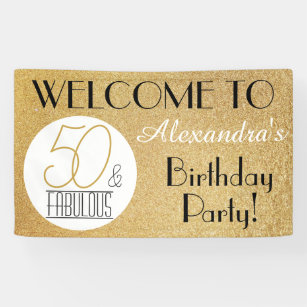 Posters Affiches Anniversaire 50 Ans Zazzle Fr