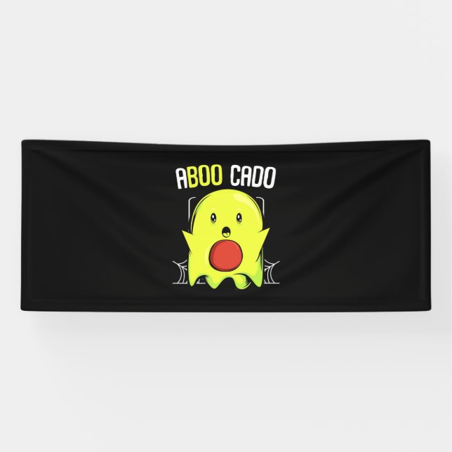 Banderoles Aboocado Avocado Halloween (Horizontal)