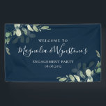 Banderoles Accueil de la partie d'engagement Eucalyptus coule<br><div class="desc">Aquarelle Eucalyptus Engagement Party Welcome Banner **VEUILLEZ LIRE AVANT DE COMMANDER** 1. Si vous effectuez des modifications et que la conception est rognée ou ne s'affiche pas correctement à l'écran, veuillez utiliser le service de conception en direct pour vous aider à la corriger. 2. Votre commande va directement aux imprimantes....</div>