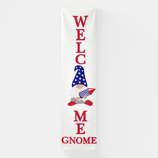 Banderoles Accueil Gnome Étoile (Verticale)