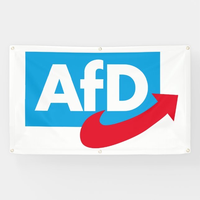 Banderoles AfD : Alternative für Deutschland (Horizontal)