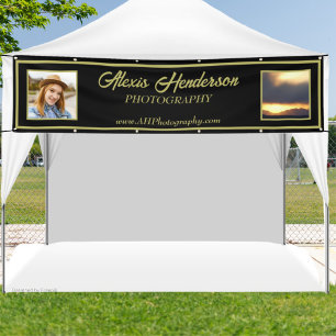 Banderoles Affichage de photomaton/logo jaune et noir