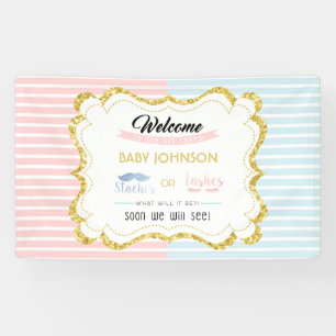 Banderoles Affiche de bienvenue Staches ou coups de fouet Par