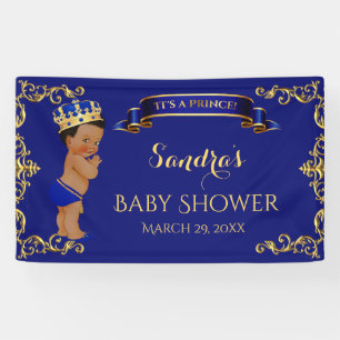 Banderoles Afro-Américain Prince Royal Blue Gold