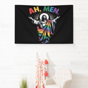 Banderoles Ah hommes drôles LGBT Fierté Gay