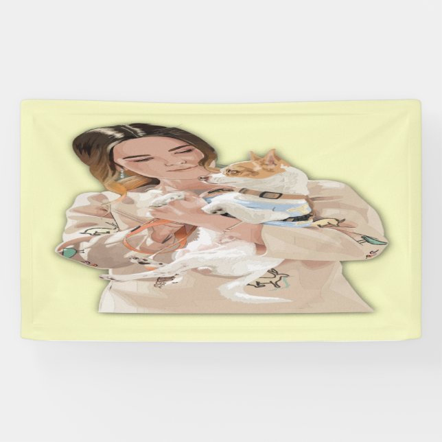 Banderoles Ajouter une photo personnalisée (Horizontal)