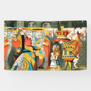 Banderoles Alice à Wonderland