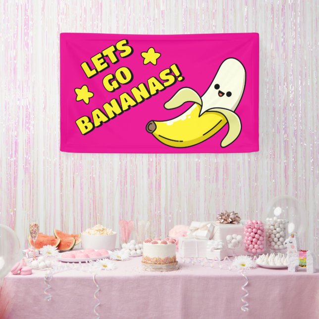Banderoles Allons Bananes ! (Fête)