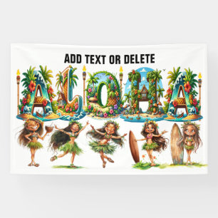 BANDEROLES ALOHA