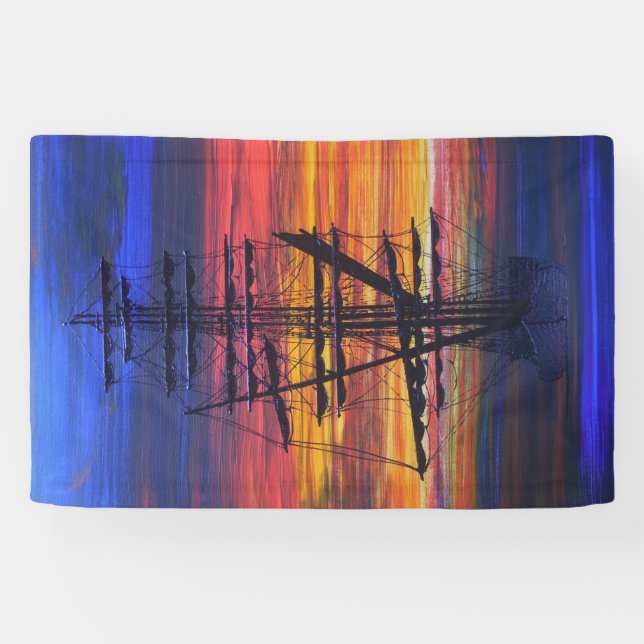 Banderoles Amarrage à l'aube (Horizontal)