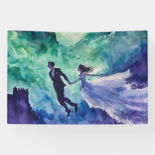 Banderoles Amateurs de vol - Peinture aquarelle
