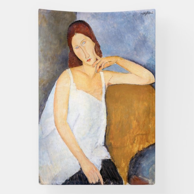 Banderoles Amedeo Modigliani - Jeanne Hebuterne (Verticale)