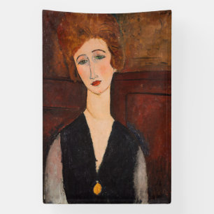 Banderoles Amedeo Modigliani - Portrait d'une femme