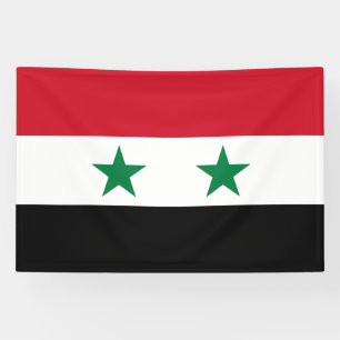Banderoles Ancien drapeau de Syrie