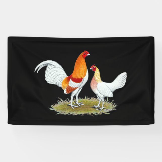 Banderoles Ancien jeu anglais Bantam : Red Pyle (Horizontal)