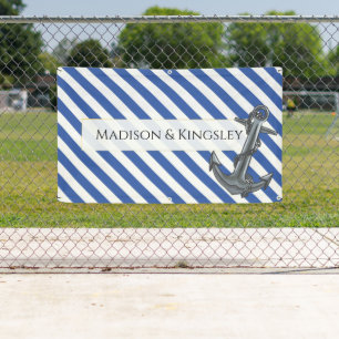 Banderoles Ancre nautique Fabuleux Mariage de voile