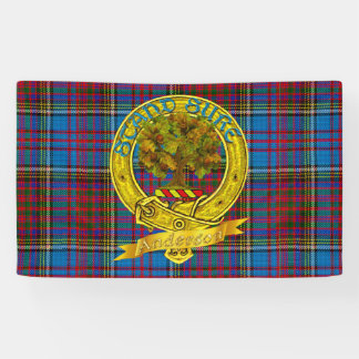 Banderoles Anderson Clan Banner