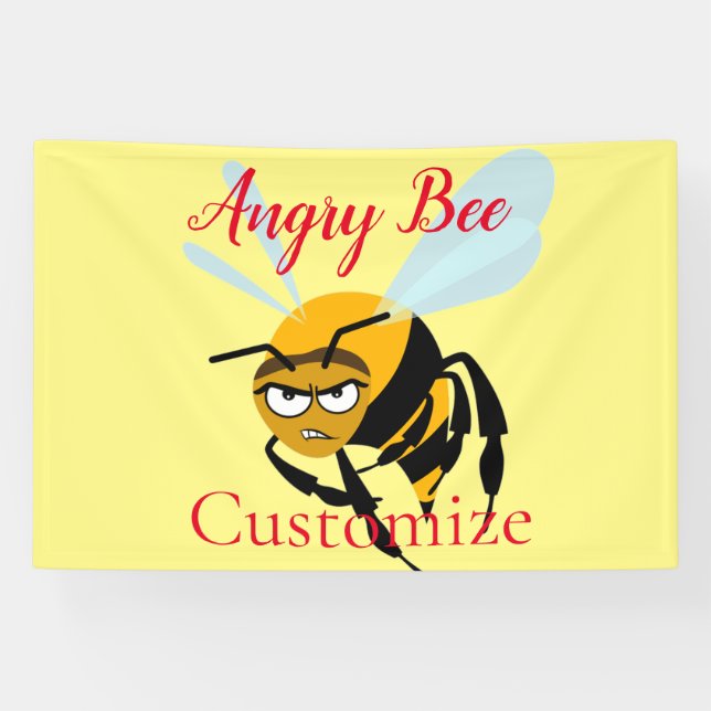 Banderoles Angry Bee Thunder_Cove (Horizontal)
