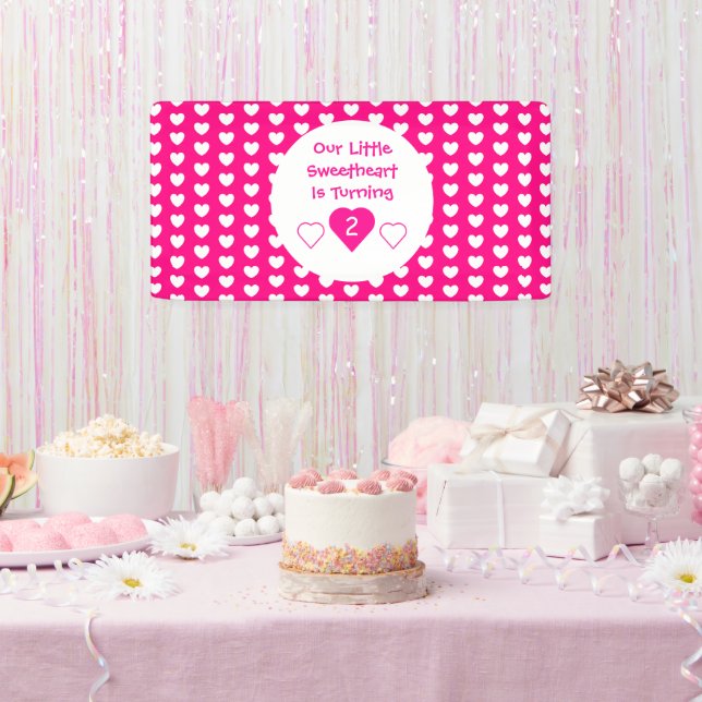 Banderoles Anniversaire de Little Sweethee (Fête)