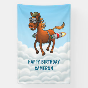 Banderoles Anniversaire de Rocket Pony