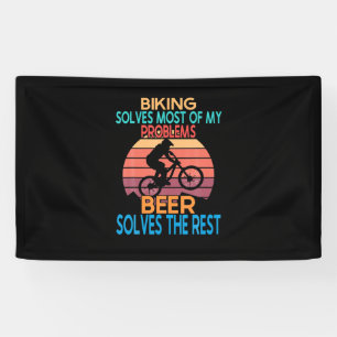 Banderoles Anniversaire de Vélo et Bière