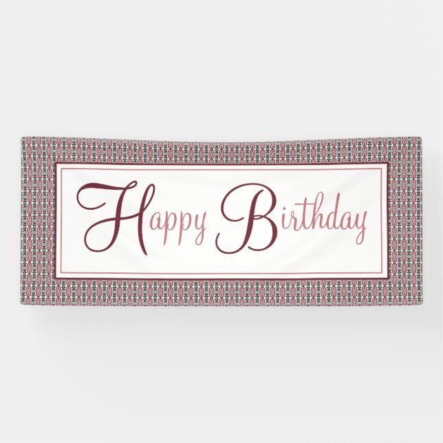 Banderoles Anniversaire de Wade (Horizontal)
