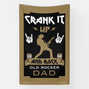 Banderoles Anniversaire des Rockers de 40 ans