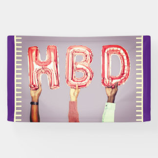 Banderoles Anniversaire du bureau