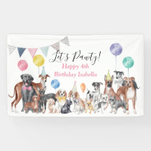 Anniversaire du chien Pawty