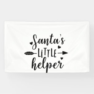 Banderoles Annonce de grossesse de l'aide de Noël 