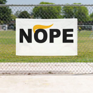 Banderoles Anti-Trump