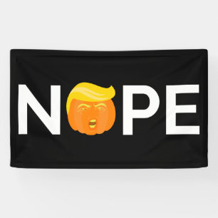 Banderoles Anti-Trump - Nope Halloween Edition I
