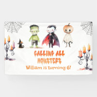 Appel à tous les monstres Halloween Costume fête