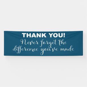 Banderoles Appréciation du Merci