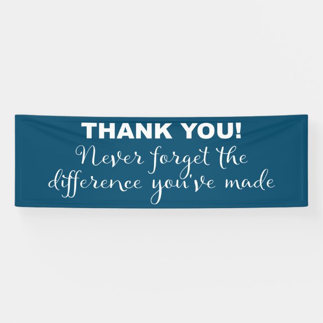 Banderoles Appréciation du Merci (Horizontal)