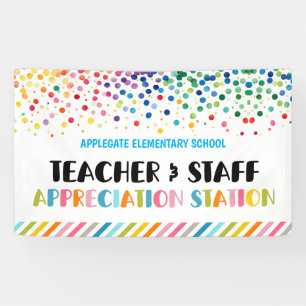 Banderoles Appréciation Station Professeur Merci