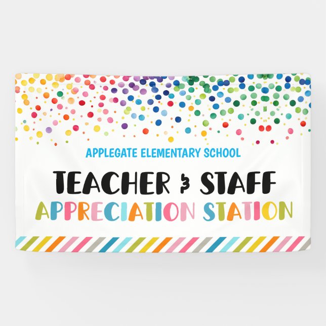Banderoles Appréciation Station Professeur Merci (Horizontal)