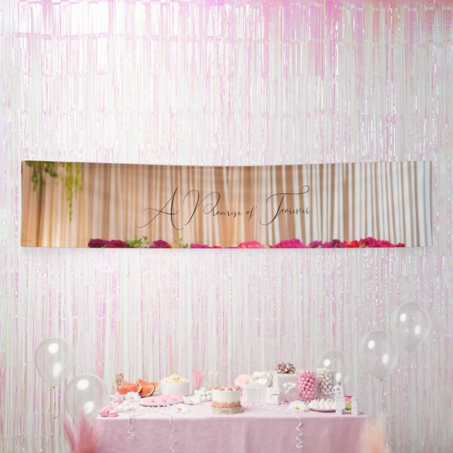 Banderoles #APromiseofForeverBanner (Fête)