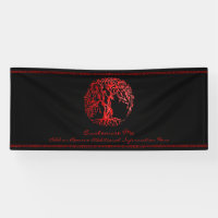 Arbre de vie Mehndi (henné) (rouge)