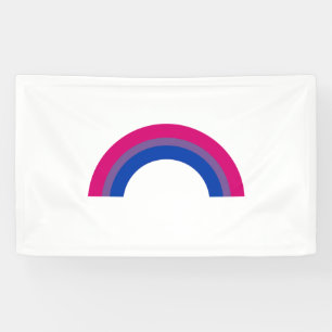 Banderoles Arc-en-ciel bisexuel
