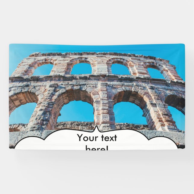 Banderoles Arène de Vérone, Italie (Horizontal)