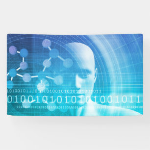 Banderoles Arrière - plan de molécule comme concept d'abré