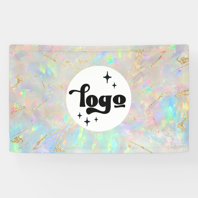 Banderoles arrière - plan opal stone (Horizontal)