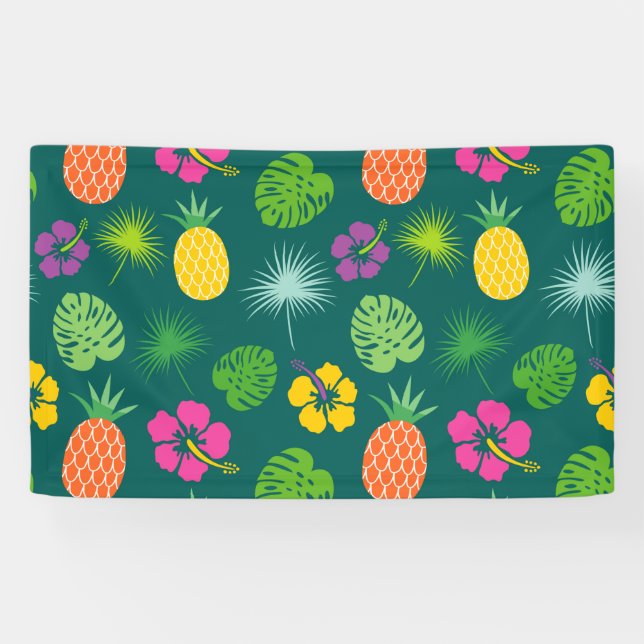 Banderoles Art de smoothie tropical (Horizontal)