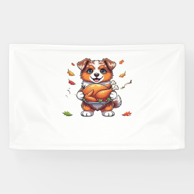 Banderoles Aussie 178 Thanksgiving surdimensionné T-Shirt.png (Horizontal)
