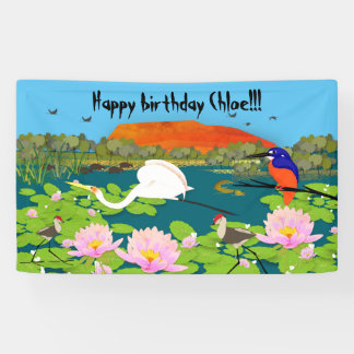 Banderoles Australie tropicale Kakadu inspiré