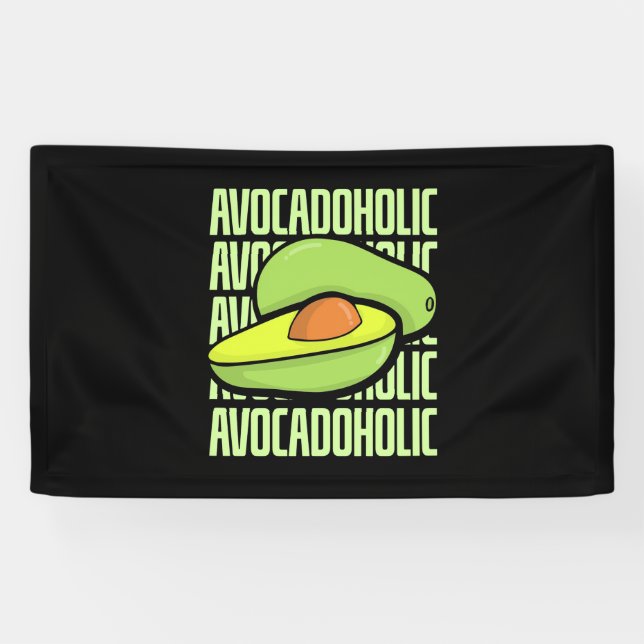 Banderoles Avocado Fruit Food (Horizontal)