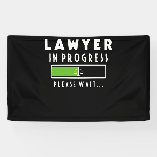 Banderoles Avocat en cours Droit École de Droit Tee Cadeau (Horizontal)