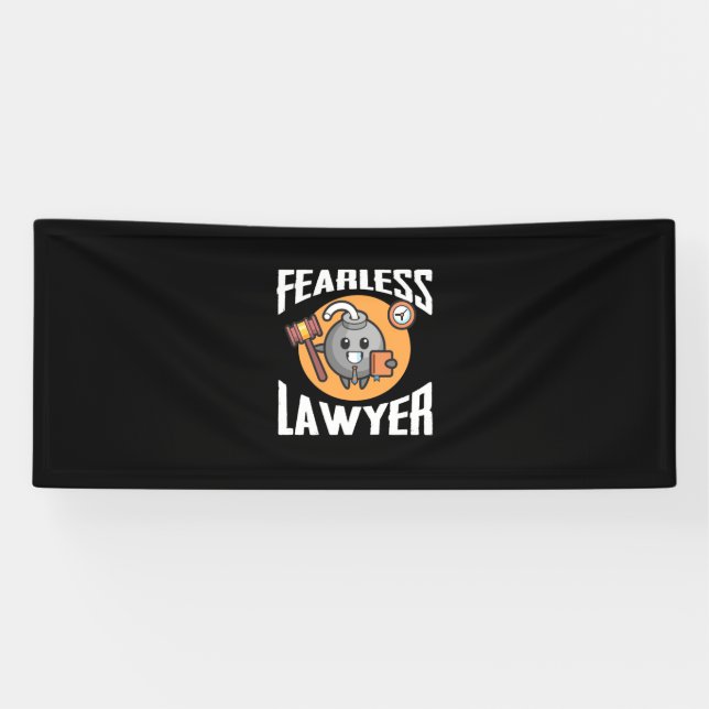 Banderoles Avocat sans peur (Horizontal)