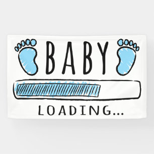 Banderoles Baby shower  Baby Boy Loading